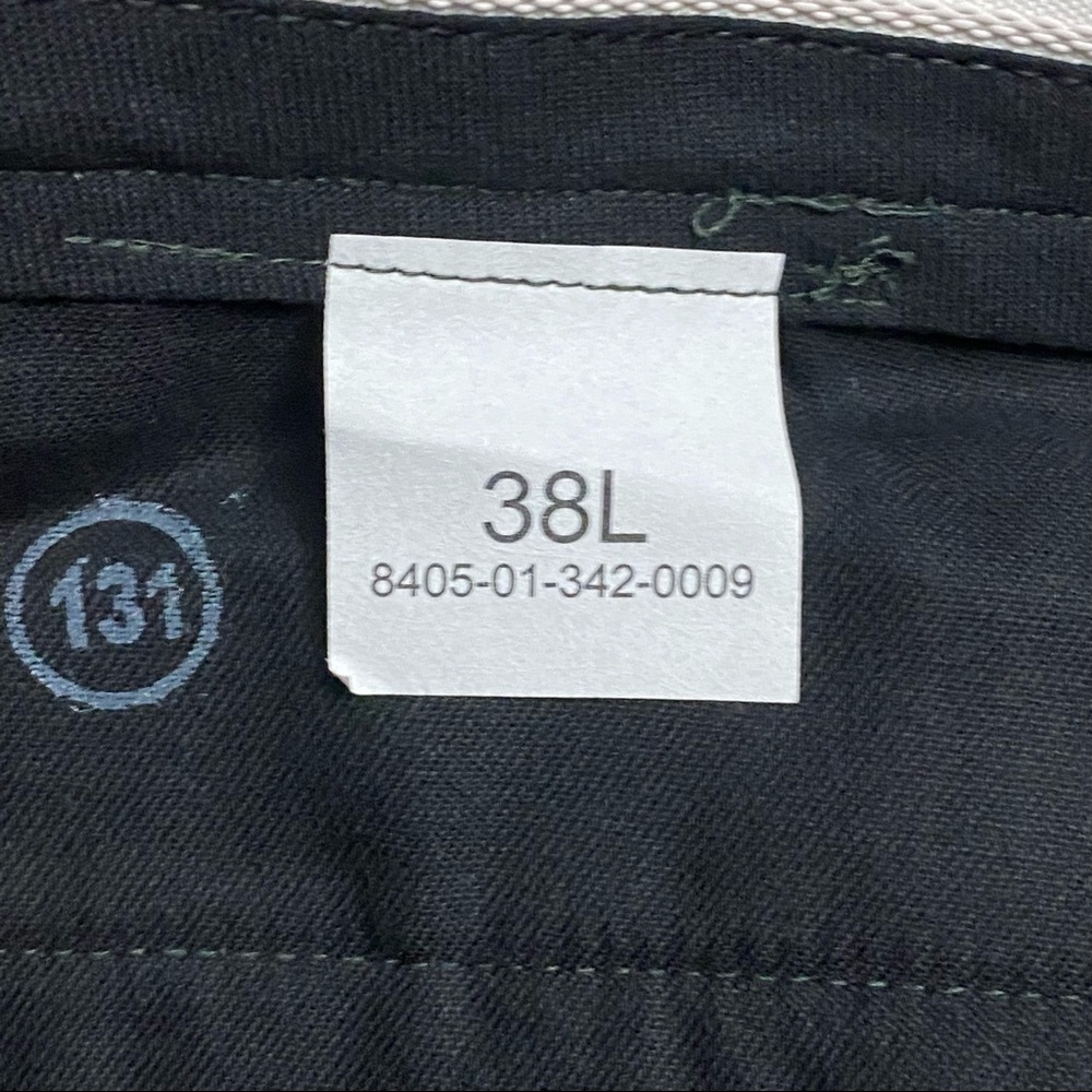 U.S.Army Green AG-489 Men’s Poly Wool Trousers Dress Pants Size 38L DSCP - Picture 8 of 10